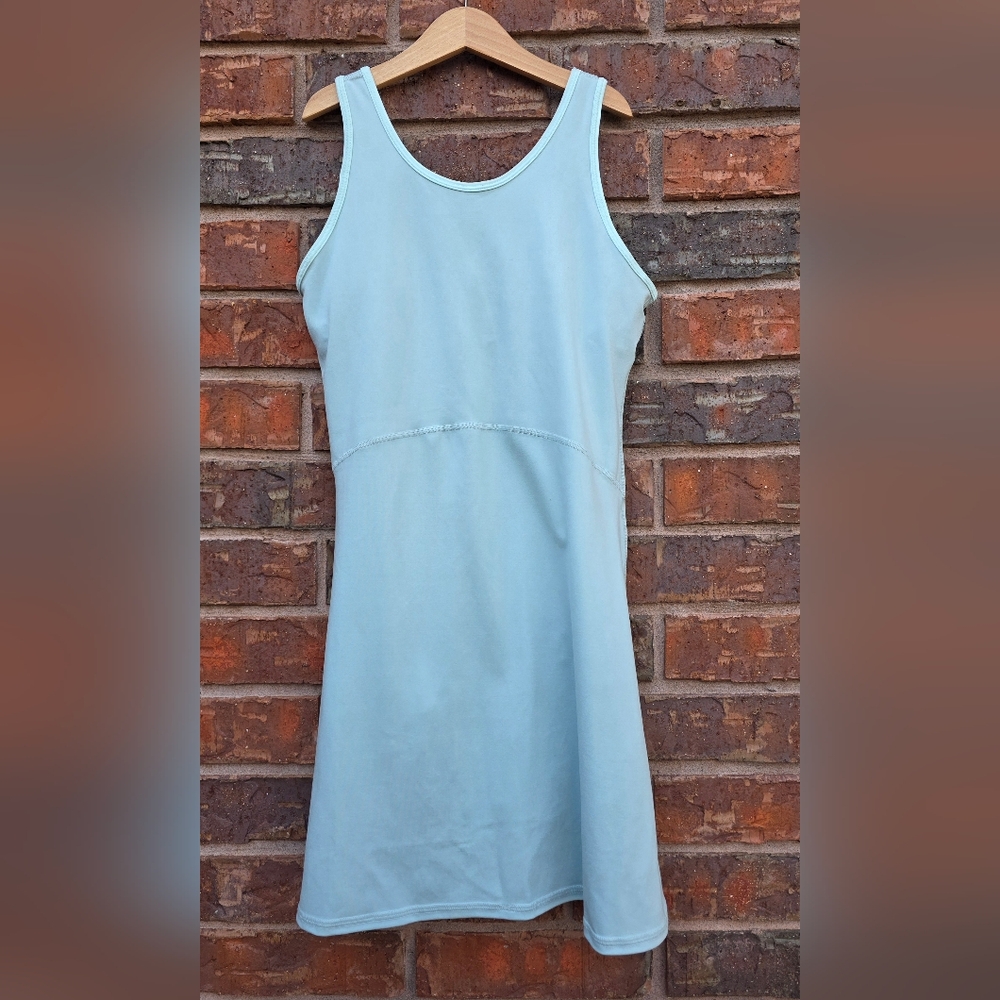 Athleta Light Teal Mini Dress XL 14
